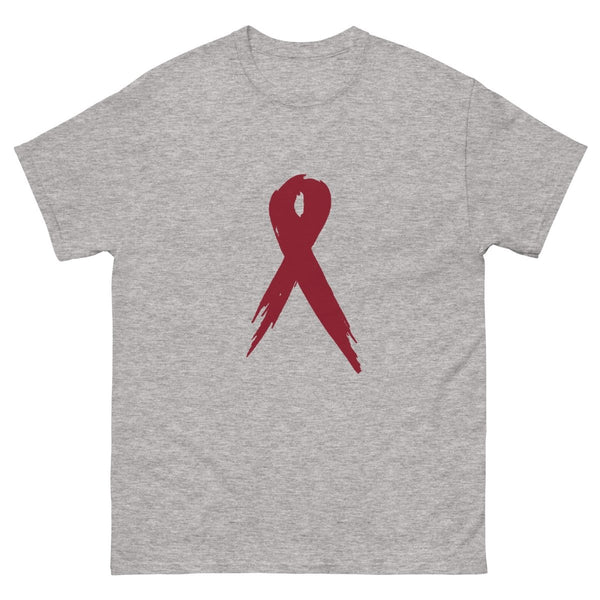 Multiple Myeloma Ribbon Tee - JohnVsGBMSport GreyS