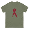 Multiple Myeloma Ribbon Tee - JohnVsGBMMilitary GreenS
