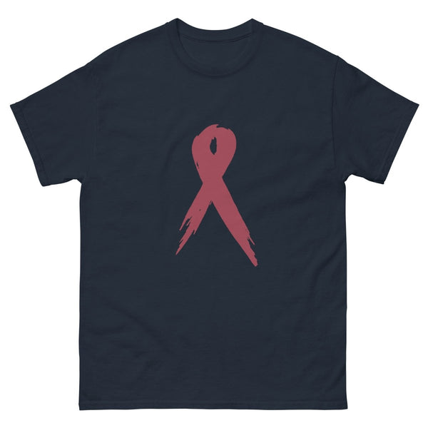 Multiple Myeloma Ribbon Tee - JohnVsGBMNavyS