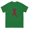 Multiple Myeloma Ribbon Tee - JohnVsGBMTurf GreenS