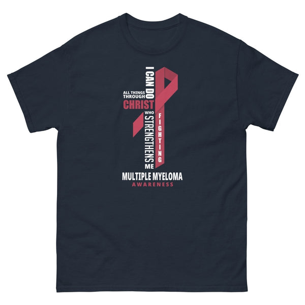 Multiple Myeloma Through Christ Tee - JohnVsGBMNavyS