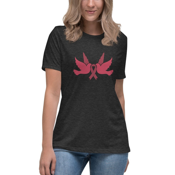 Multiple Myeloma Women's Dove Tee - JohnVsGBMDark Grey HeatherS