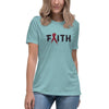 Multiple Myeloma Women's Faith Tee - JohnVsGBMHeather Blue LagoonS