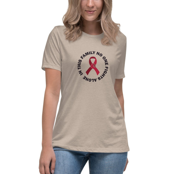 Multiple Myeloma Women's Family Tee - JohnVsGBMHeather StoneS