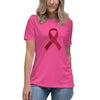 Multiple Myeloma Women's Ribbon Hand Tee - JohnVsGBMBerryS