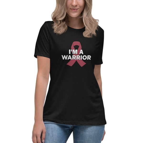 Multiple Myeloma Women's Warrior Tee - JohnVsGBMBlackS