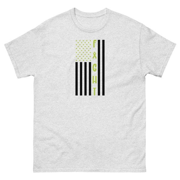 Non - Hodgkin's Lymphoma Faith Flag Tee - JohnVsGBMAshS