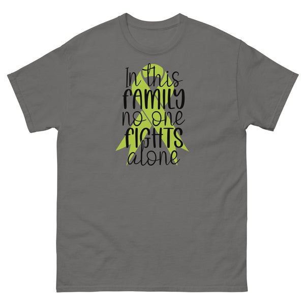 Non - Hodgkin's Lymphoma Family Tee - JohnVsGBMCharcoalS