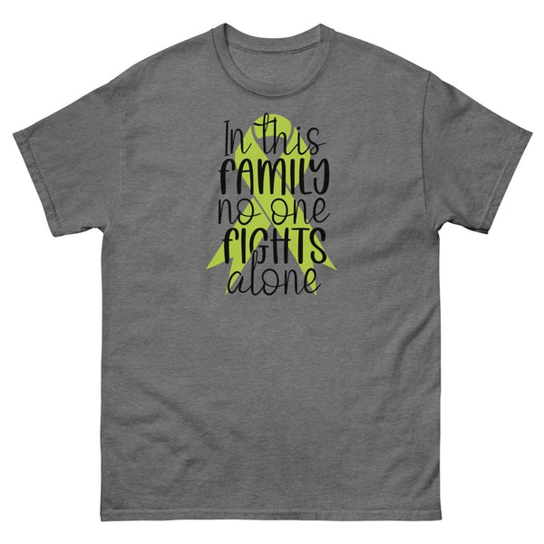 Non - Hodgkin's Lymphoma Family Tee - JohnVsGBMGraphite HeatherS