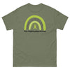 Non - Hodgkin's Lymphoma Rainbow Tee - JohnVsGBMMilitary GreenS
