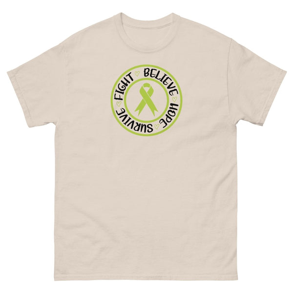 Non - Hodgkin's Lymphoma Survive Circle Tee - JohnVsGBMNaturalS