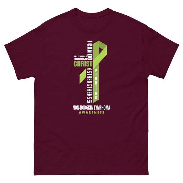 Non - Hodgkin's Lymphoma Through Christ Tee - JohnVsGBMMaroonS