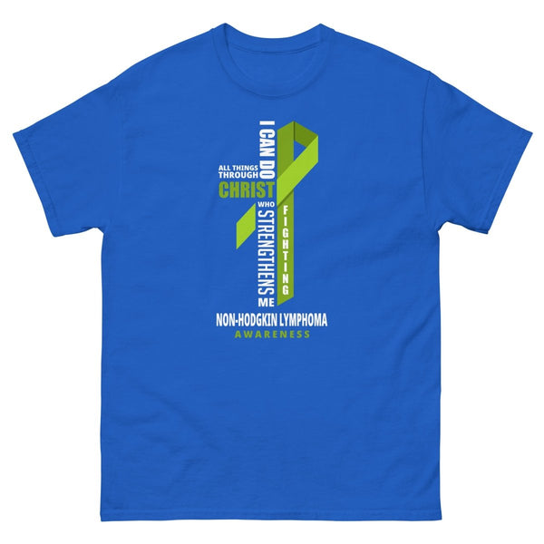 Non - Hodgkin's Lymphoma Through Christ Tee - JohnVsGBMRoyalS