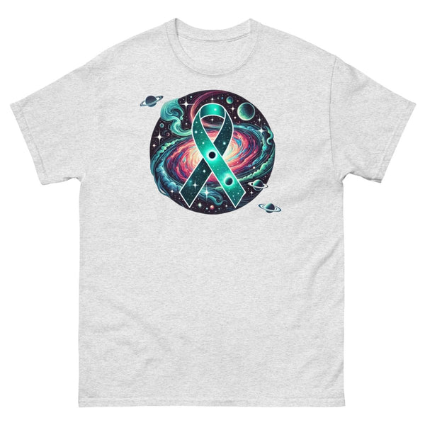 Ovarian Cancer Galaxy Tee - JohnVsGBMAshS