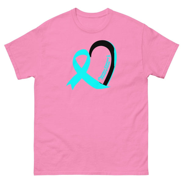 Ovarian Cancer Heart Tee - JohnVsGBMAzaleaS