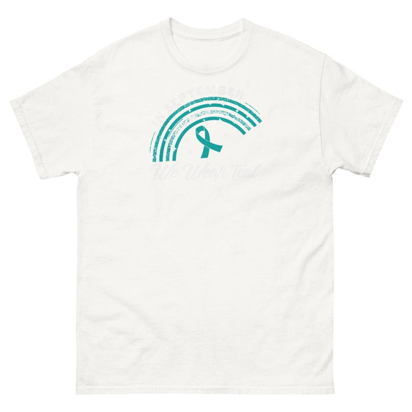 Ovarian Cancer September Tee - JohnVsGBMWhiteS