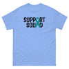 Ovarian Cancer Support Tee - JohnVsGBMCarolina BlueS