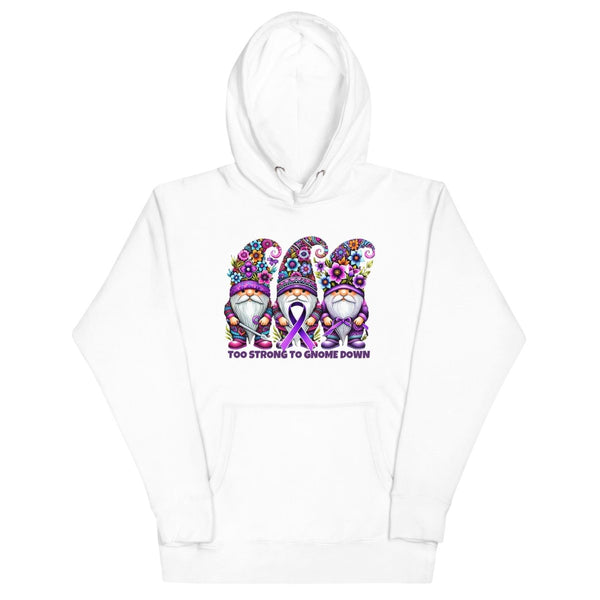 Pancreatic Strong Gnome Hoodie - JohnVsGBMWhiteS