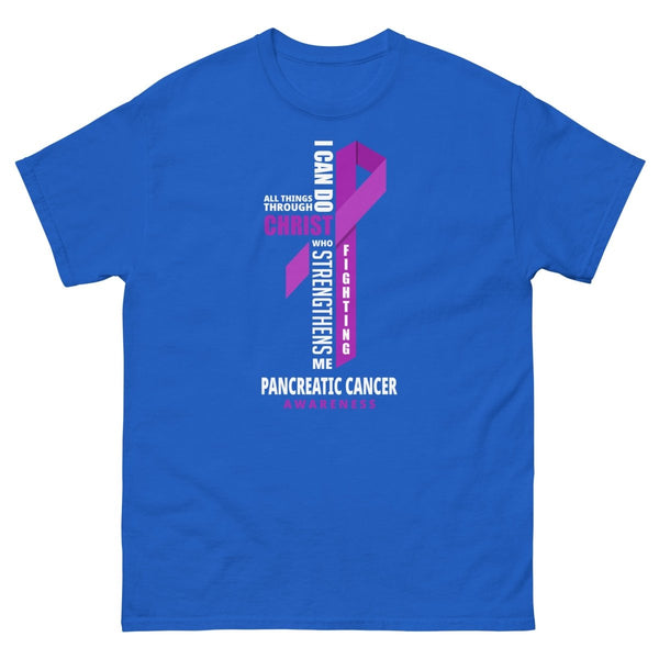 Pancreatic Through Christ Tee - JohnVsGBMRoyalS