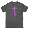 Pancreatic Through Christ Tee - JohnVsGBMDark HeatherS