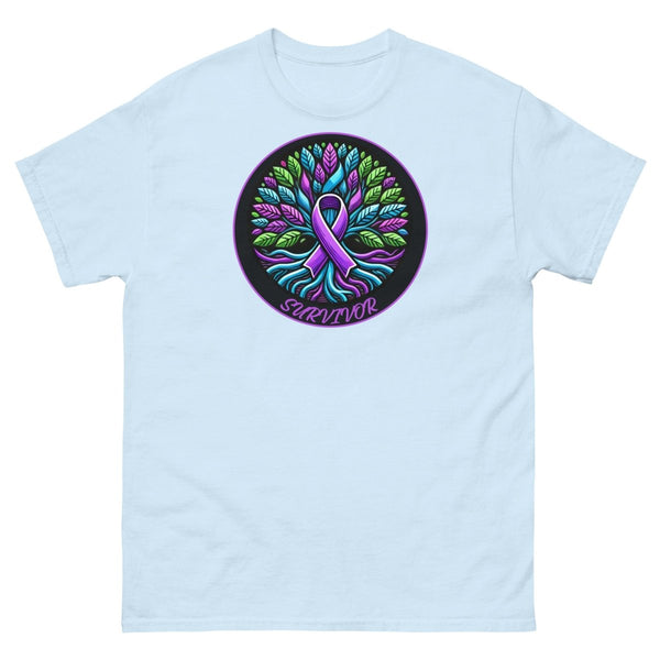 Pancreatic Tree of Life Tee - JohnVsGBMLight BlueS