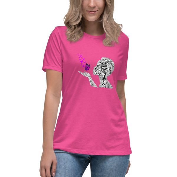 Pancreatic Women's Butterfly Tee - JohnVsGBMBerryS