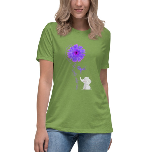 Pancreatic Women's Elephant Tee - JohnVsGBMLeafS