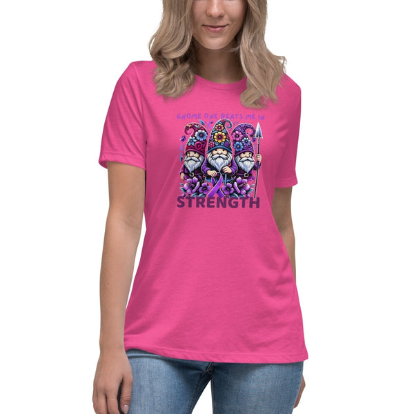 Pancreatic Women's Gnome Beats Me Tee - JohnVsGBMBerryS