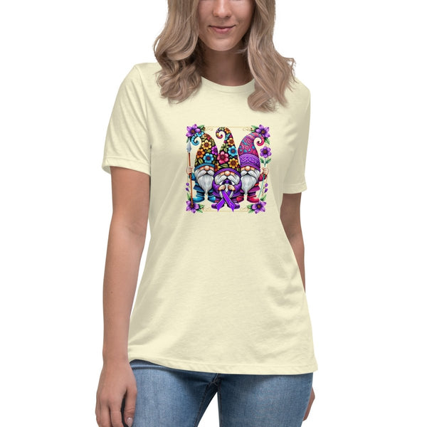 Pancreatic Women's Gnome Frame Tee - JohnVsGBMCitronS