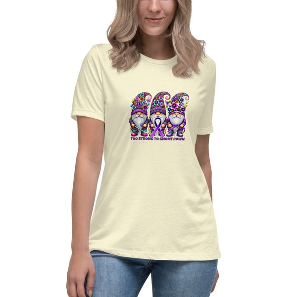 Pancreatic Women's Gnome Strong Tee - JohnVsGBMCitronS