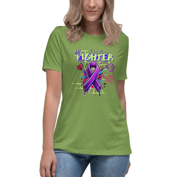 Pancreatic Women's Graffiti Tee - JohnVsGBMLeafS