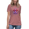 Pancreatic Women's Heart Love Tee - JohnVsGBMHeather MauveS