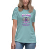 Pancreatic Women's Hero Tee - JohnVsGBMHeather Blue LagoonS