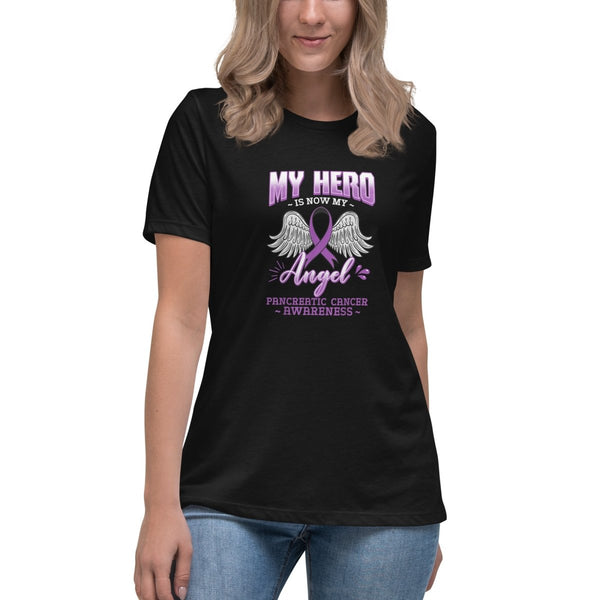 Pancreatic Women's Hero Tee - JohnVsGBMBlackS