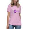Pancreatic Women's Mom Tee - JohnVsGBMHeather Prism LilacS