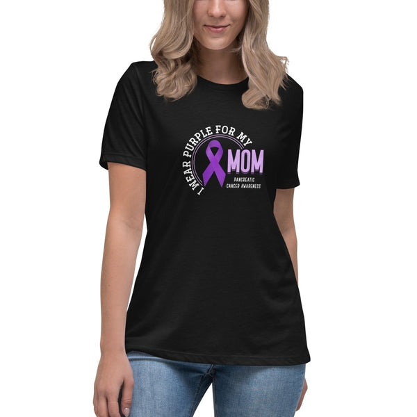Pancreatic Women's Mom Tee - JohnVsGBMBlackS