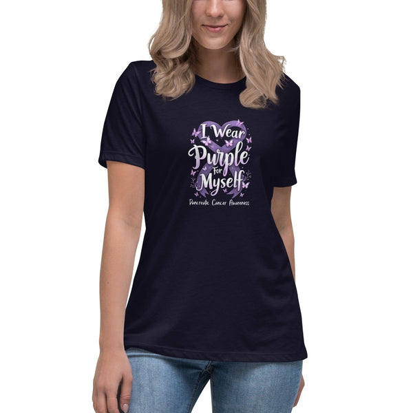 Pancreatic Women's Myself Tee - JohnVsGBMNavyS