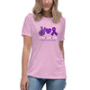 Pancreatic Women's Peace Tee - JohnVsGBMHeather Prism LilacS