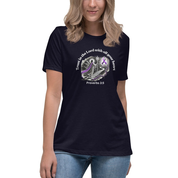 Pancreatic Women's Proverbs Tee - JohnVsGBMNavyS