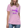 Pancreatic Women's Sister Tee - JohnVsGBMHeather Prism LilacS