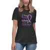 Pancreatic Women's Someone Tee - JohnVsGBMDark Grey HeatherS