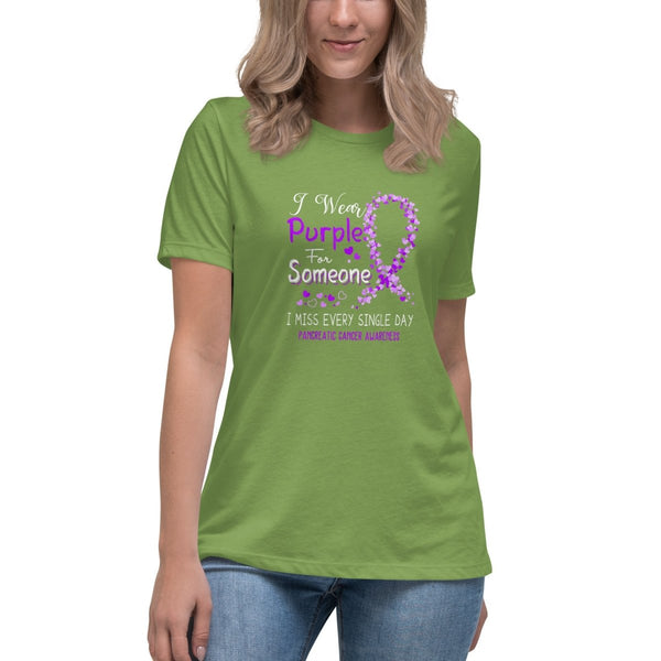 Pancreatic Women's Someone Tee - JohnVsGBMLeafS