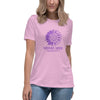Pancreatic Women's Sunflower Tee - JohnVsGBMHeather Prism LilacS