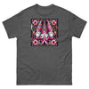 Pink Floral Gnome Tee - JohnVsGBMDark HeatherS