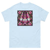 Pink Floral Gnome Tee - JohnVsGBMLight BlueS