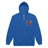 Pink Hex Ribbon Graffiti Zip Up Hoodie - JohnVsGBMRoyalS