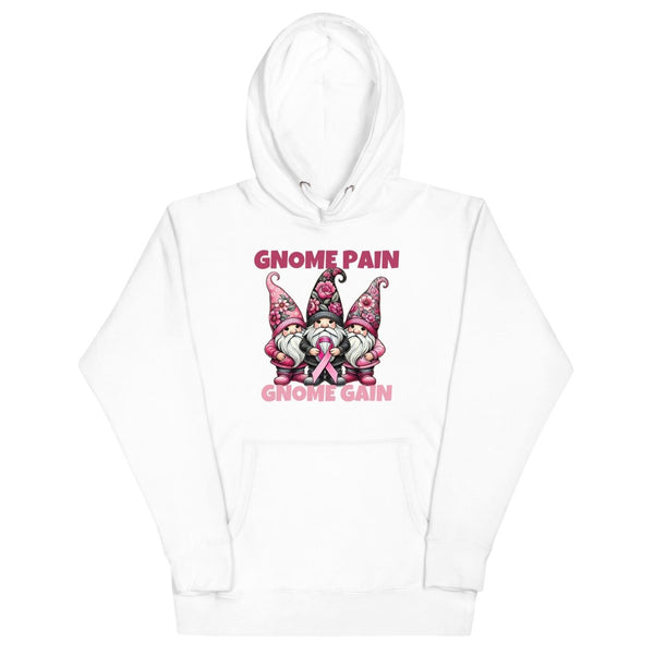 Pink Ribbon Gnome Hoodie - JohnVsGBMWhiteS