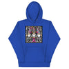 Pink/Gray Floral Gnome Hoodie - JohnVsGBMTeam RoyalS
