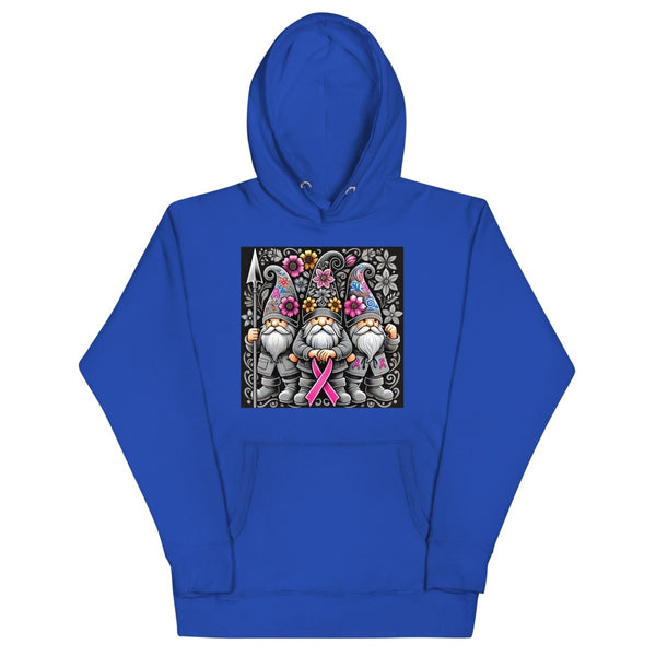 Pink/Gray Floral Gnome Hoodie - JohnVsGBMTeam RoyalS