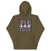 Pink/Gray Floral Gnome Hoodie - JohnVsGBMMilitary GreenS